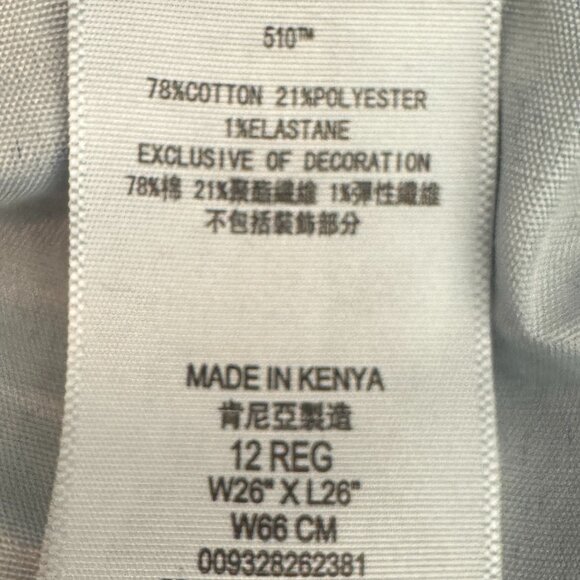 Levi's 510 Skinny Jeans Girl's Size 12R - Picture 8 of 9